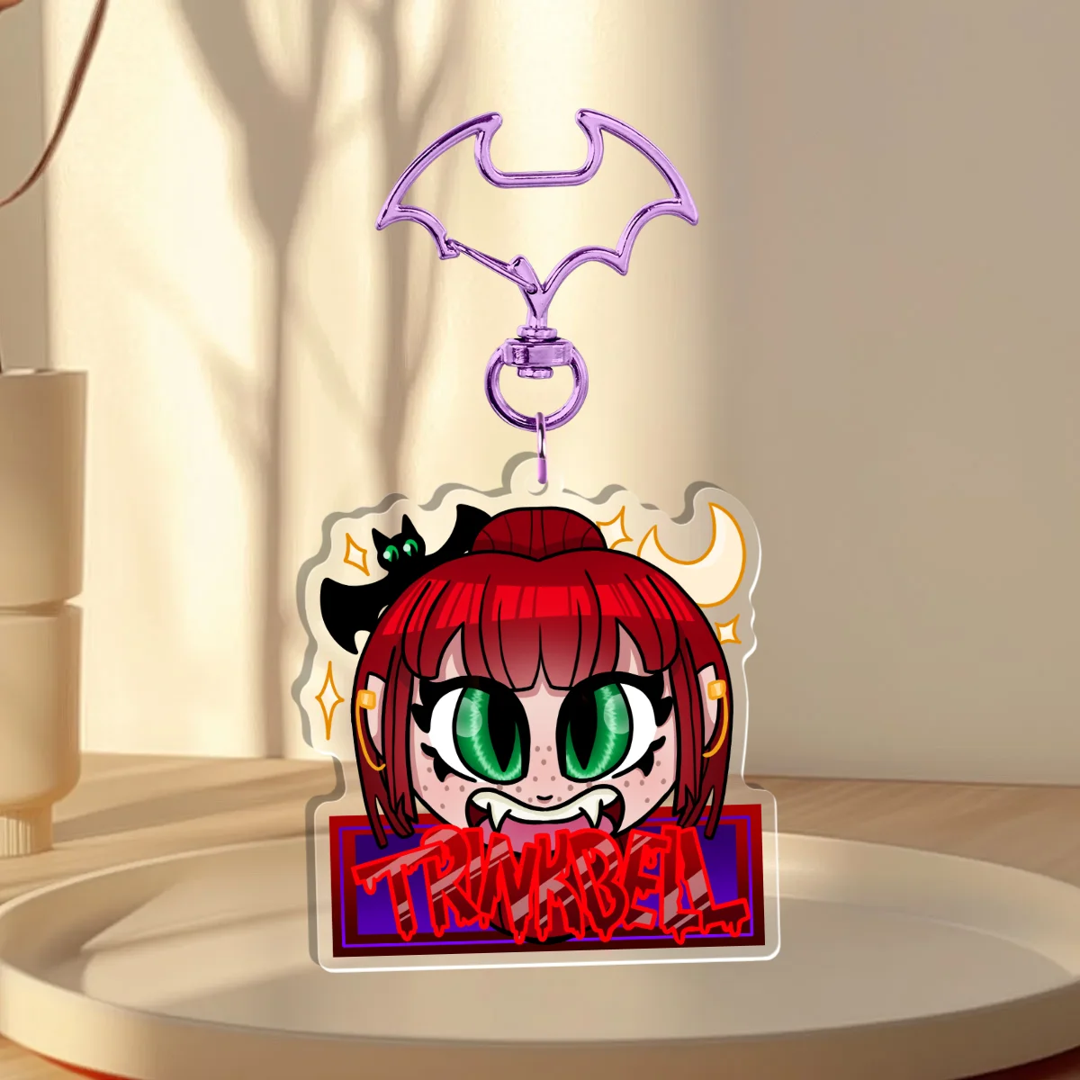Trink Chibi head Keychains