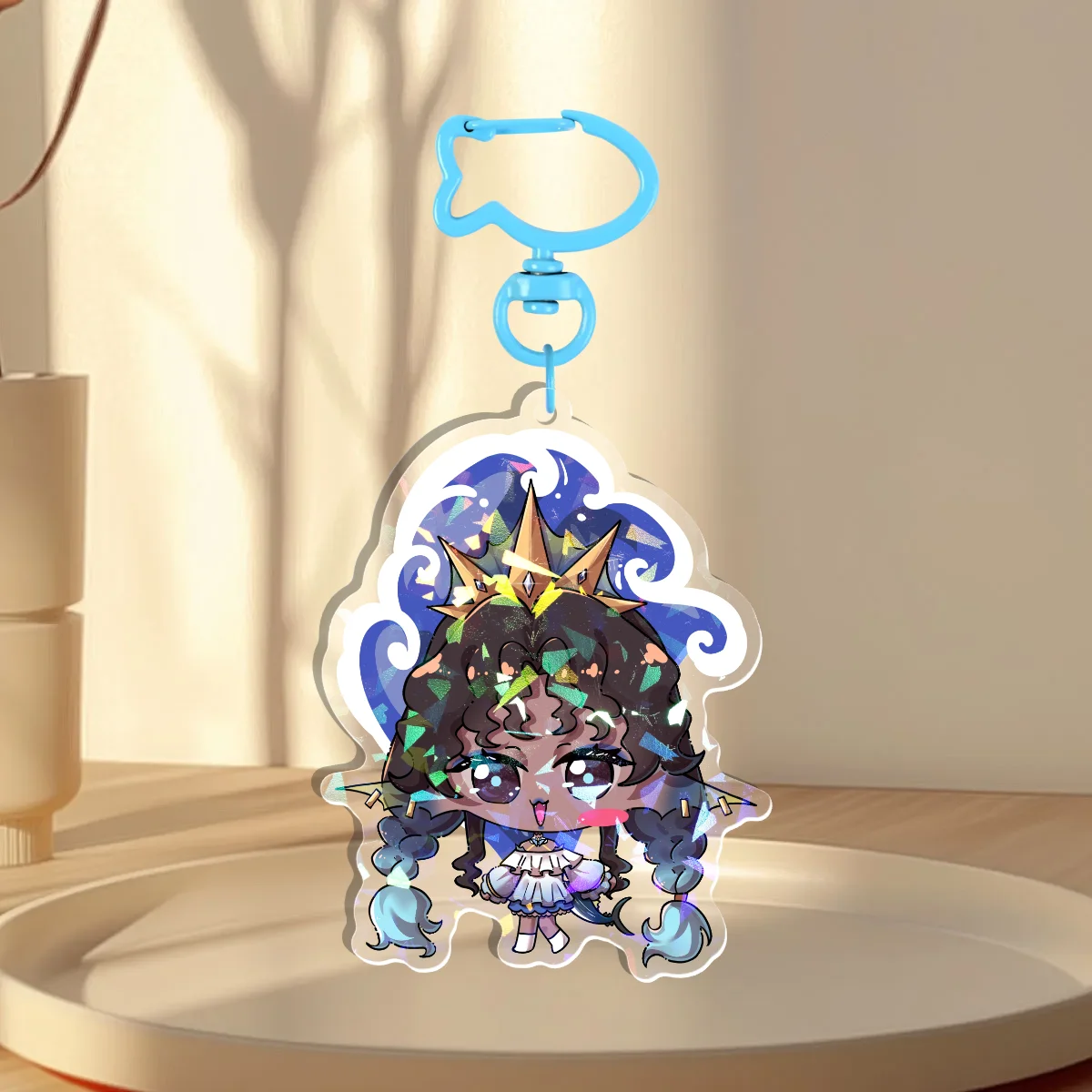 Tunammy Holographic Keychain [Oc from n_art610]