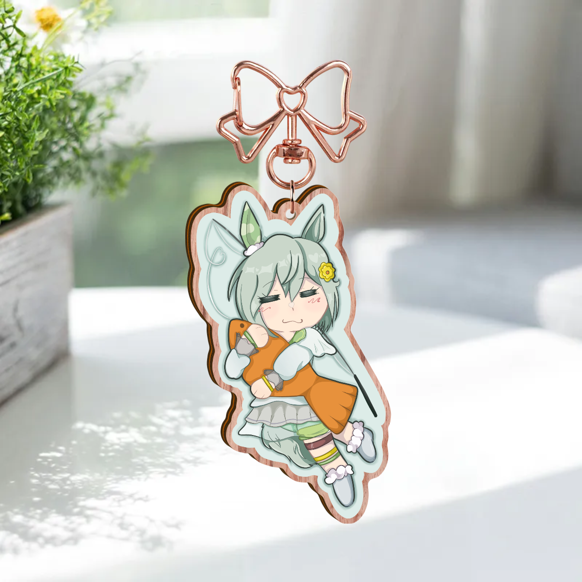 Seiun Sky Synthetic Rosewood Keychains