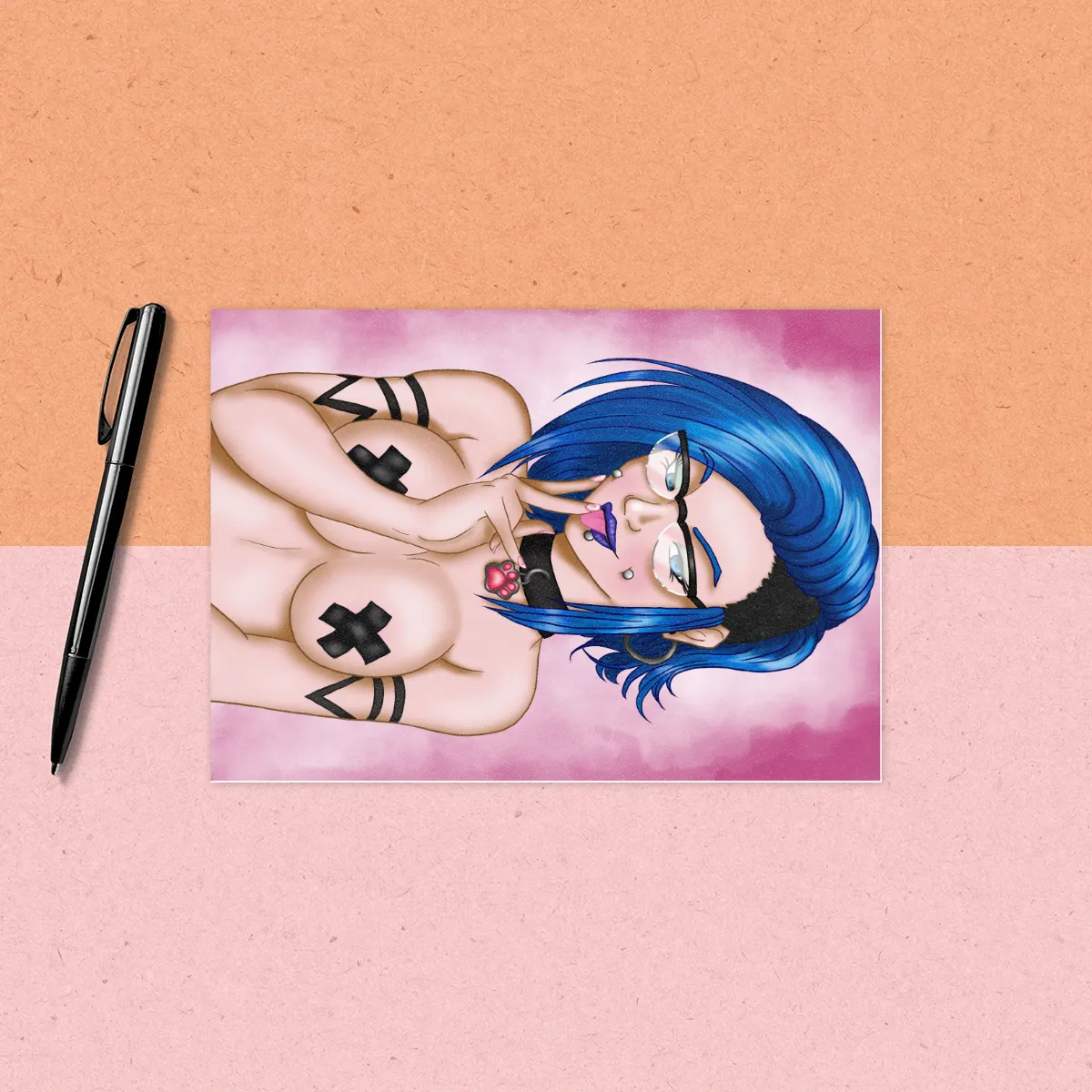 Frankie Pin-up Print