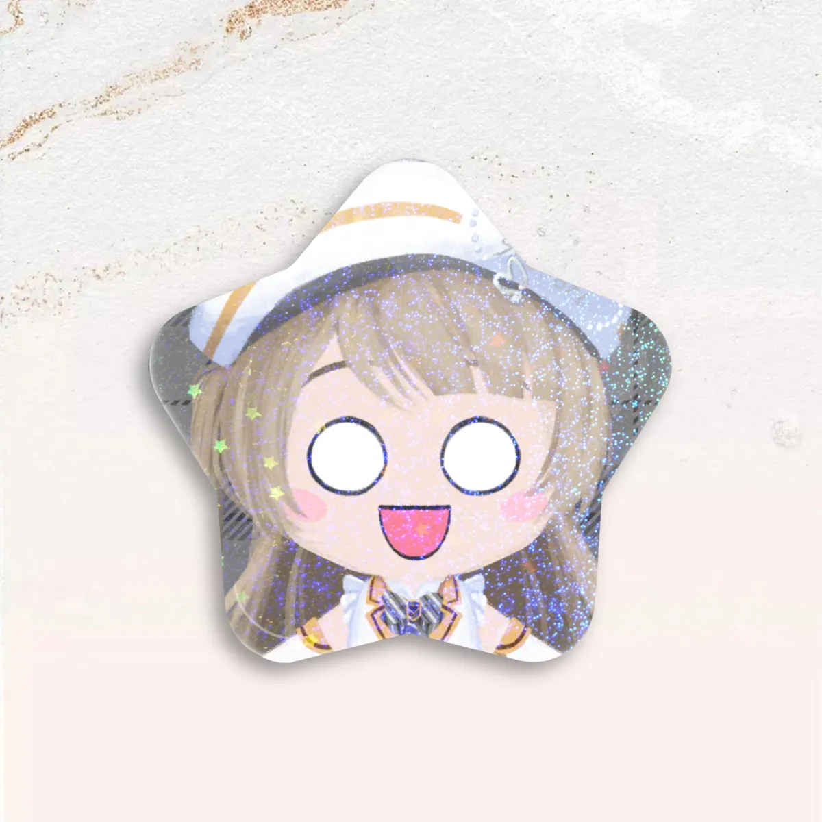 Standobuddy OG White Star Can Badge