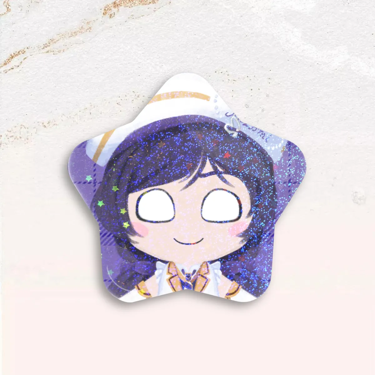 Standobuddy OG Violet Star Can Badge