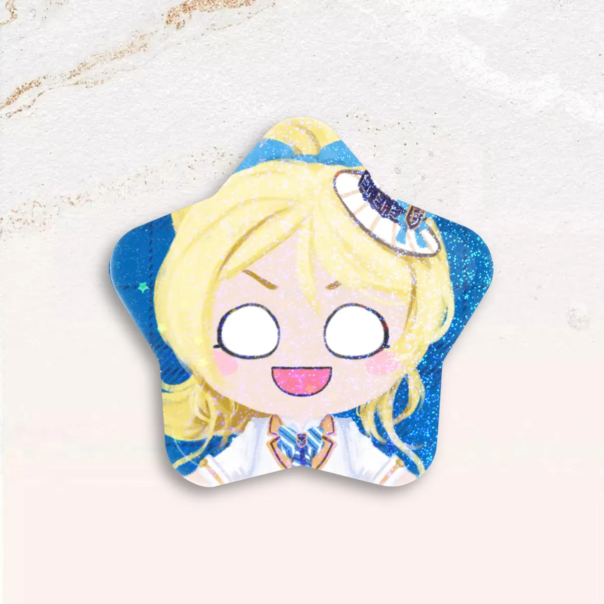 Standobuddy OG Light Blue Star Can Badge