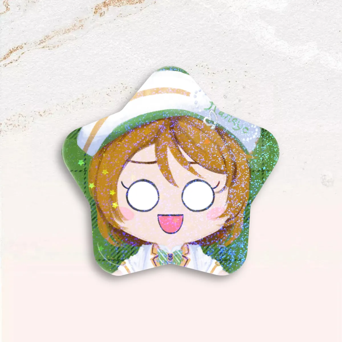 Standobuddy OG Green Star Can Badge
