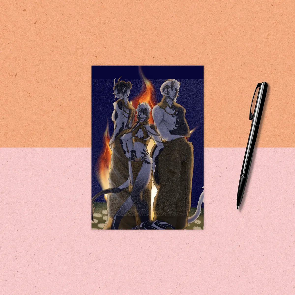 Void Trio art print