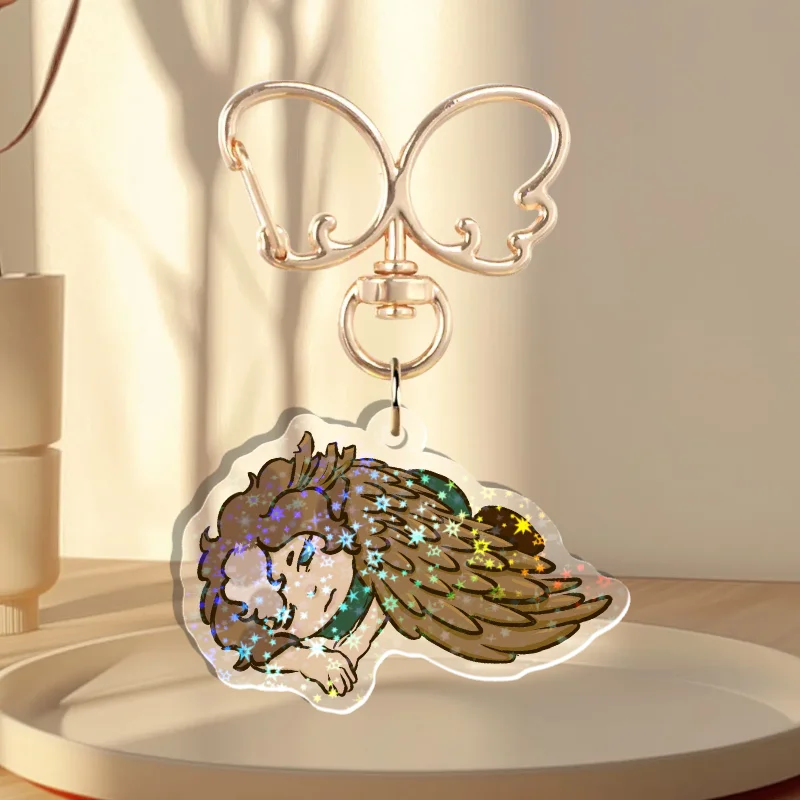Fiara chibi half holo keychain