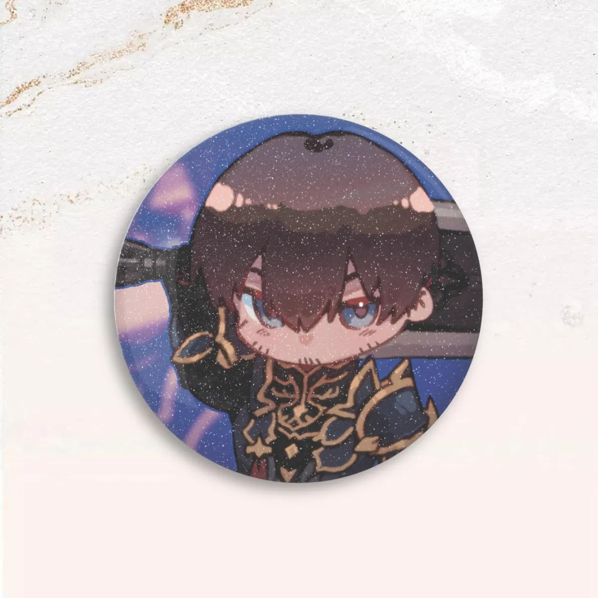DRK Meteor Round Button Pins