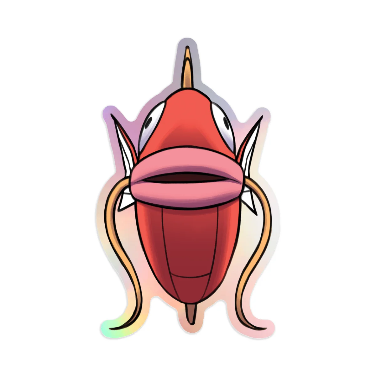 Magikarp Holographic Stickers (5pcs)