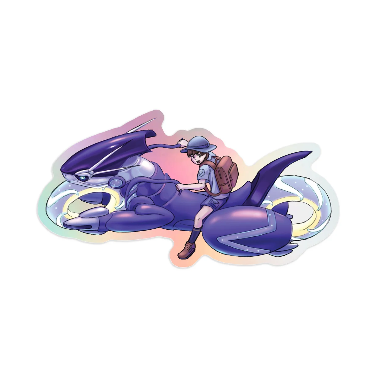 Miraidon Holographic Stickers (5pcs)
