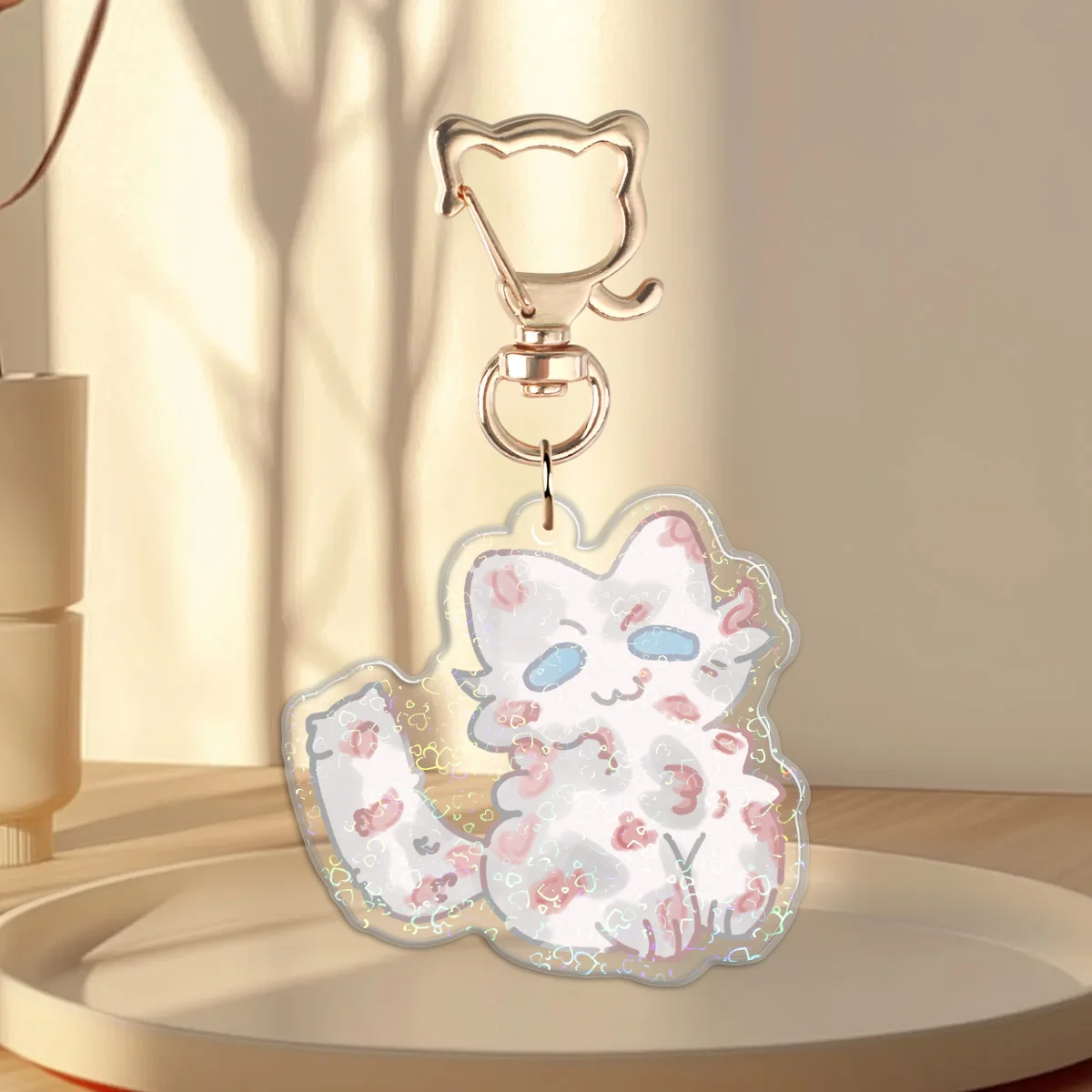 Marcel the Feline Keychain [OC]