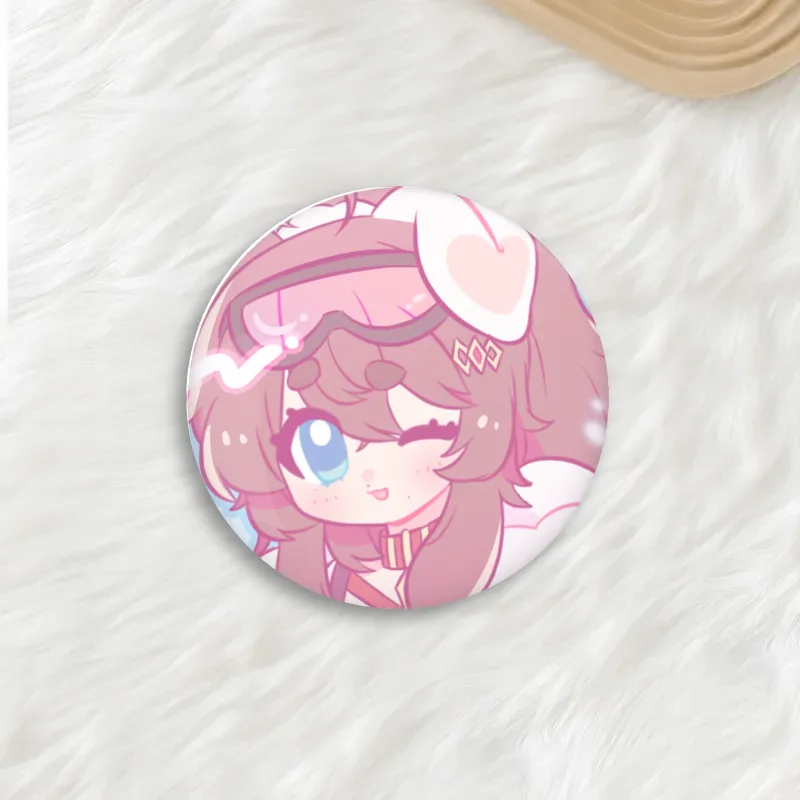 Knives' Birthday Button Pin