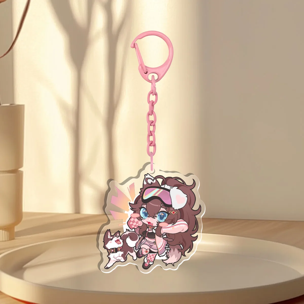 Knives' Birthday Clear Acrylic Keychain