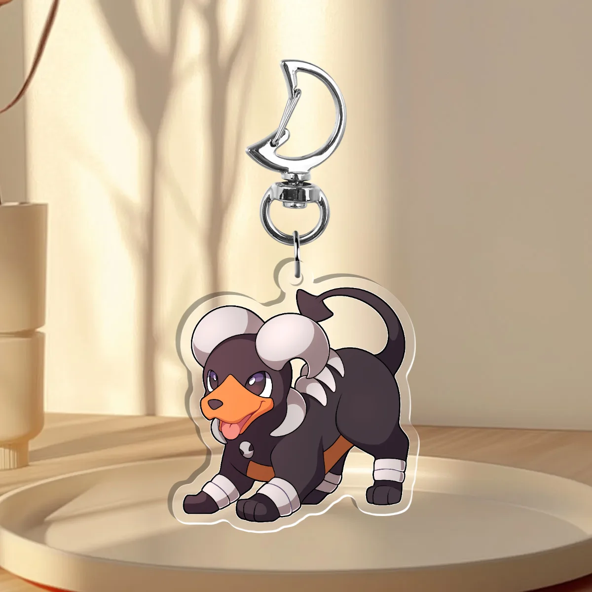 Demon Dog Custom Clear Acrylic Keychains