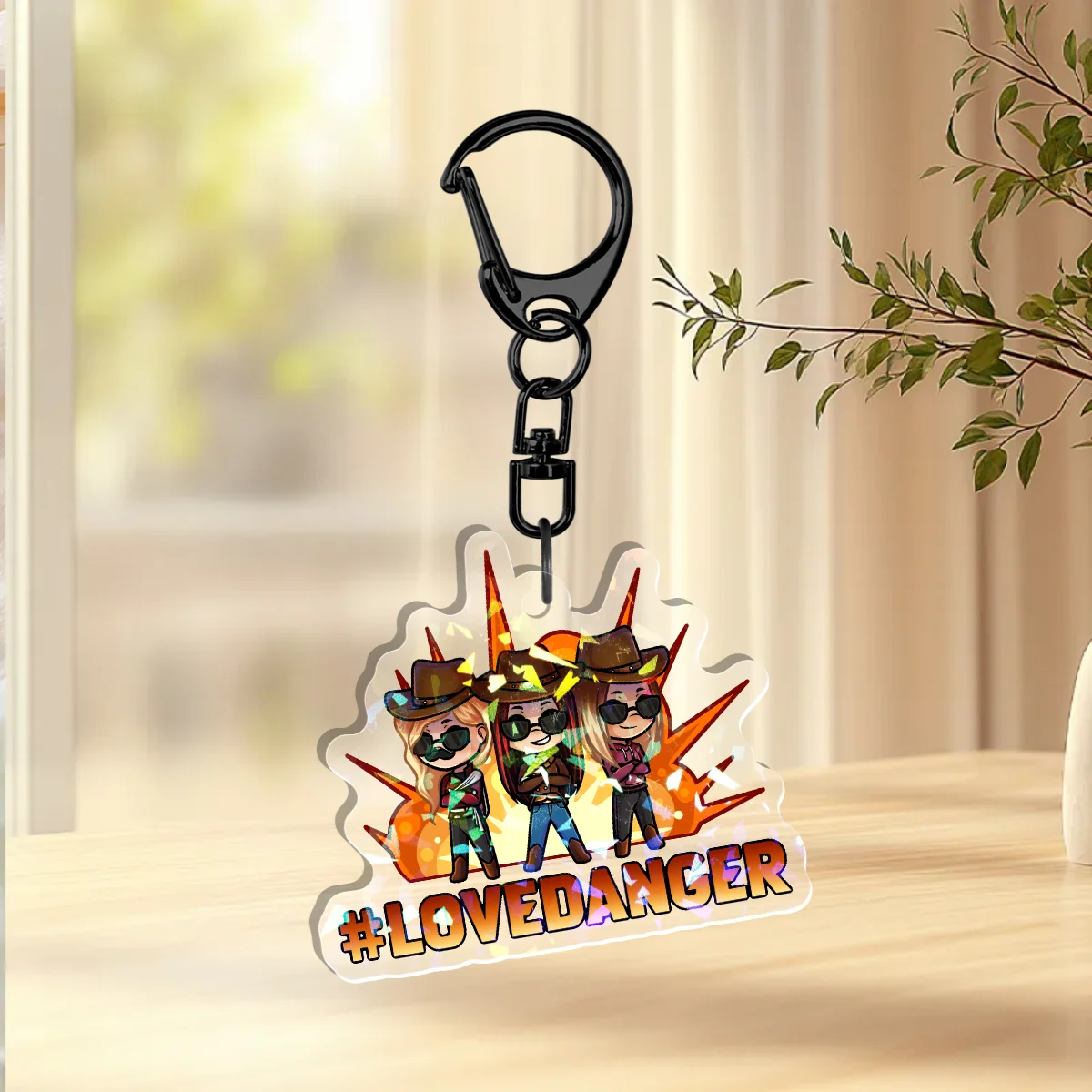 #LoveDanger Keychain