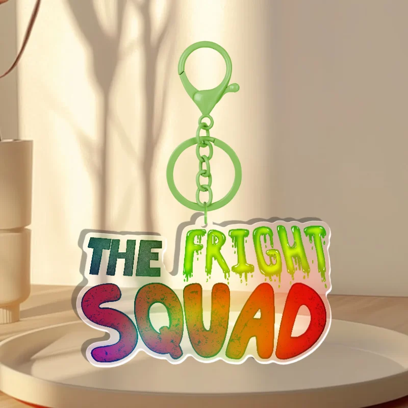 The Fright Squad Holographic Keychain
