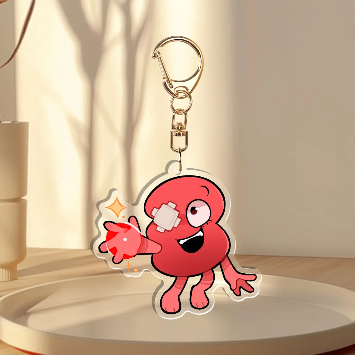 Three TPOT Double-sided Acrylic Keychain