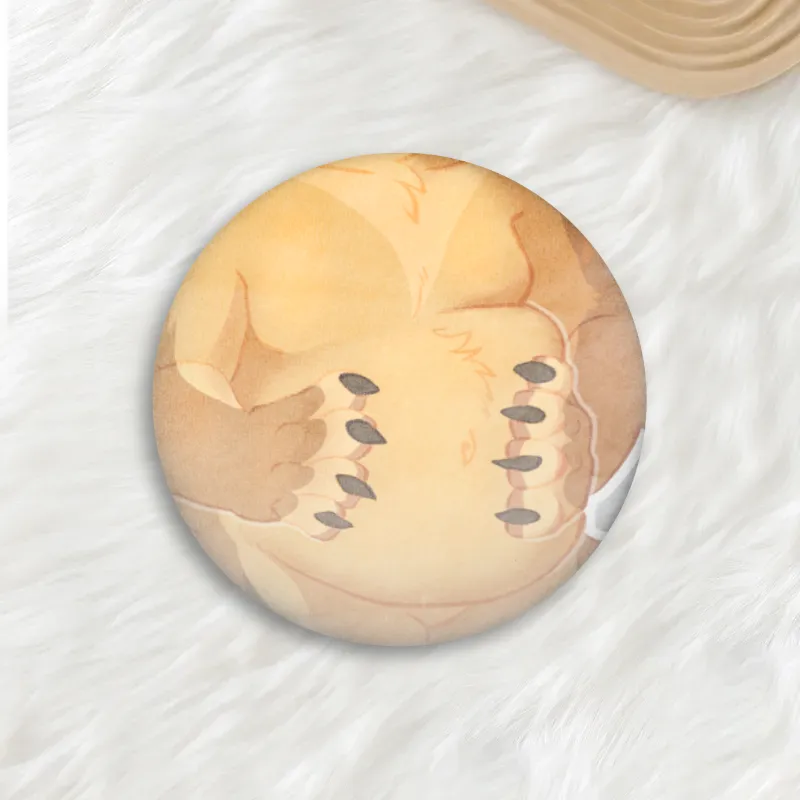 Cody Plush Button Pin