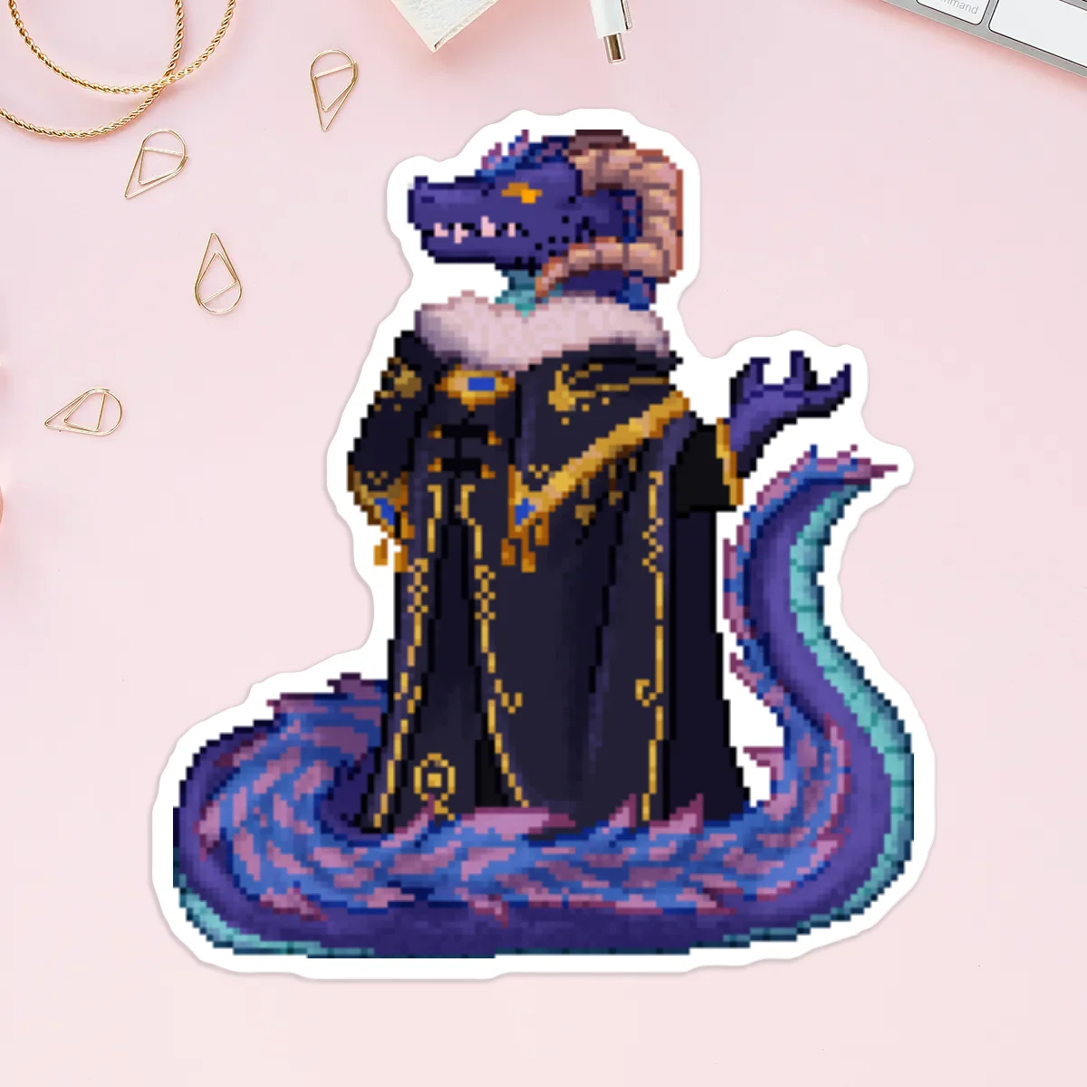 Veera pixel sticker large