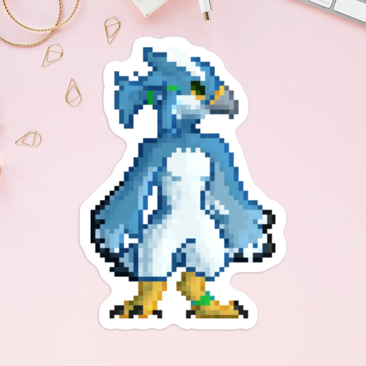 Fletch pixel sticker