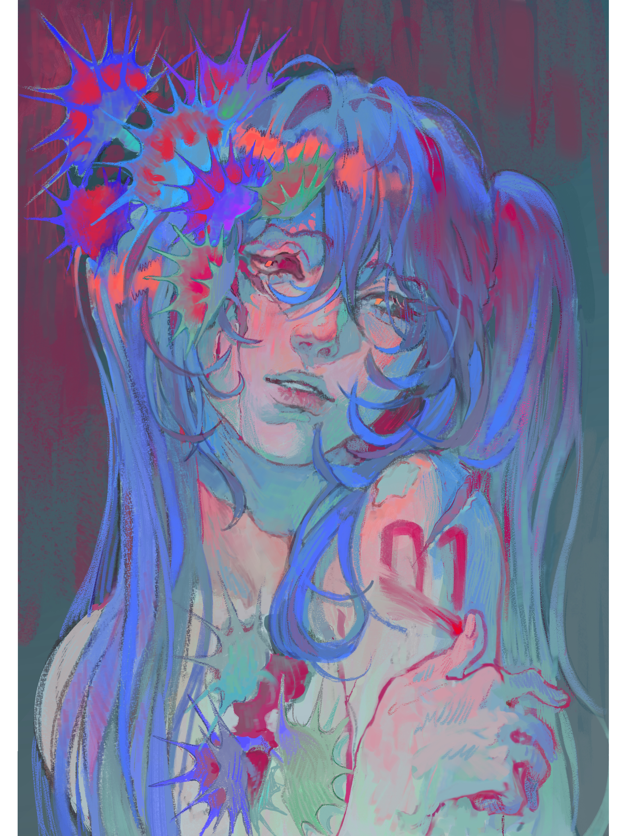 Miku Art Print Printing