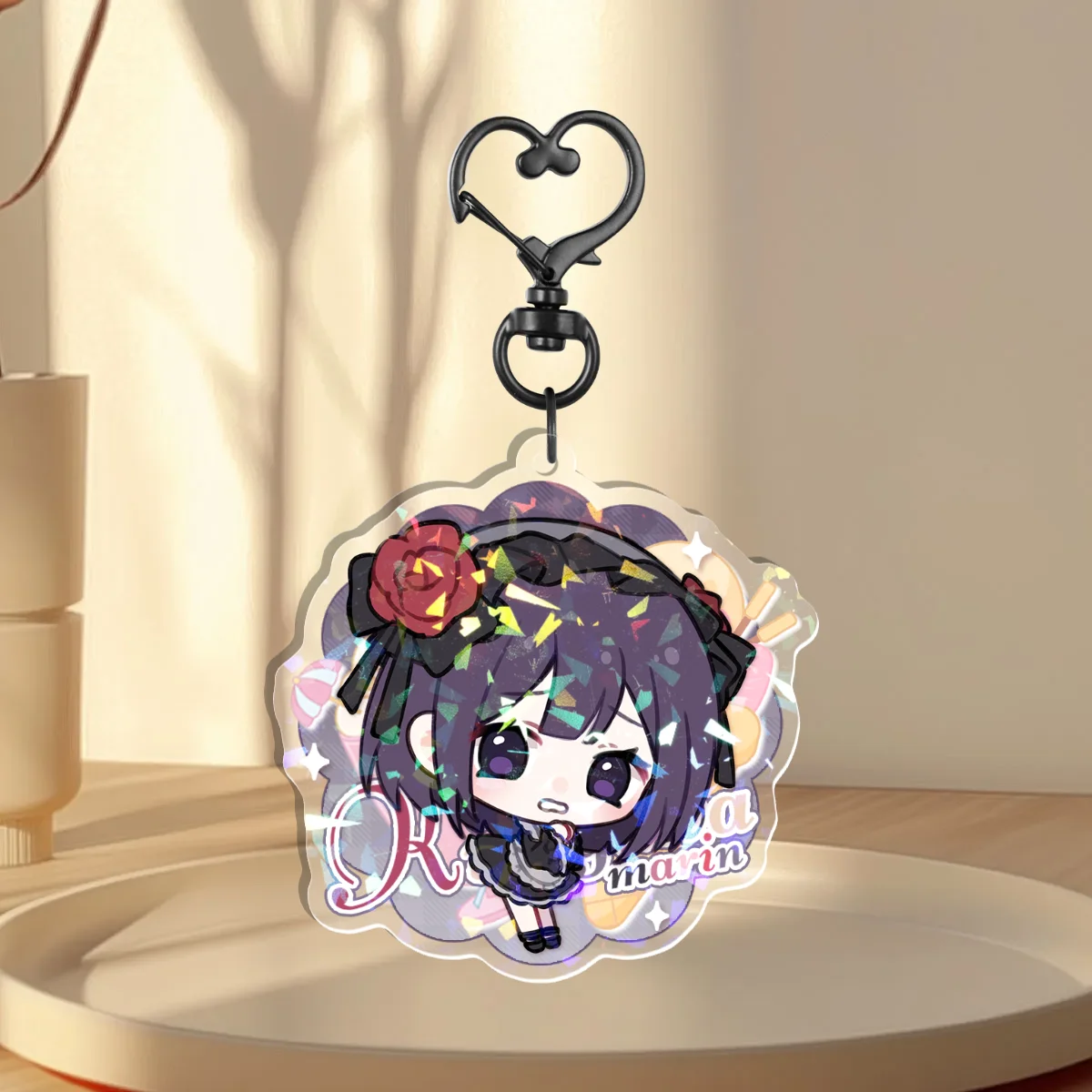 Kitagawa Marin Shizuku Kuroe Clear Acrylic Keychains
