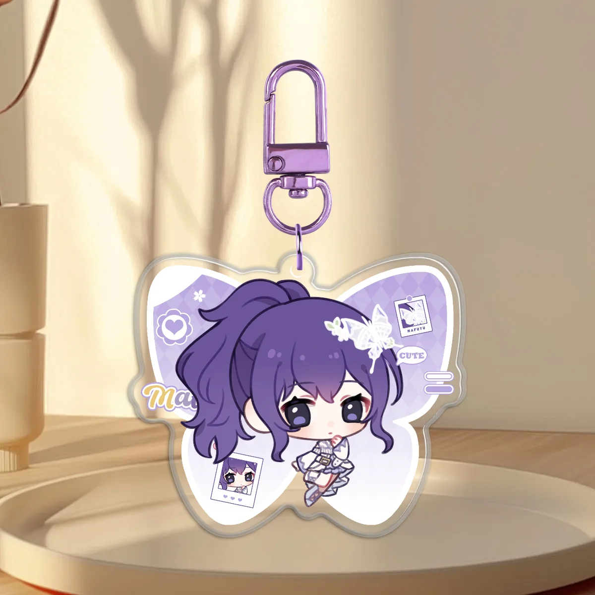 Mafuyu Clear Acrylic Keychains