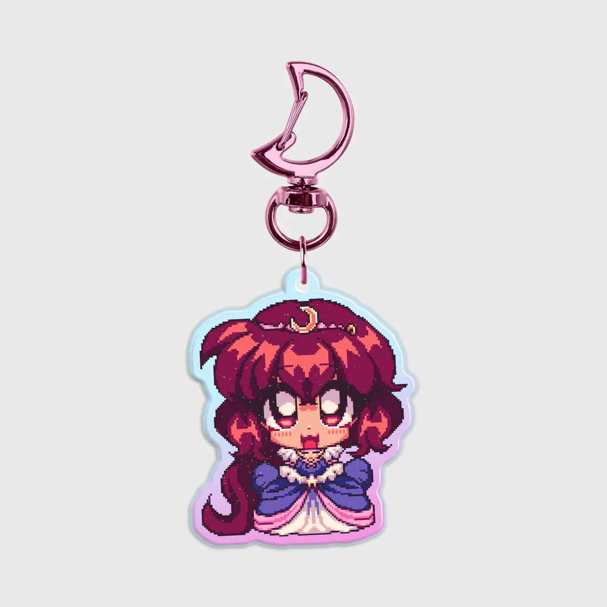 [OC] Misha Rainbow Acrylic Keychain