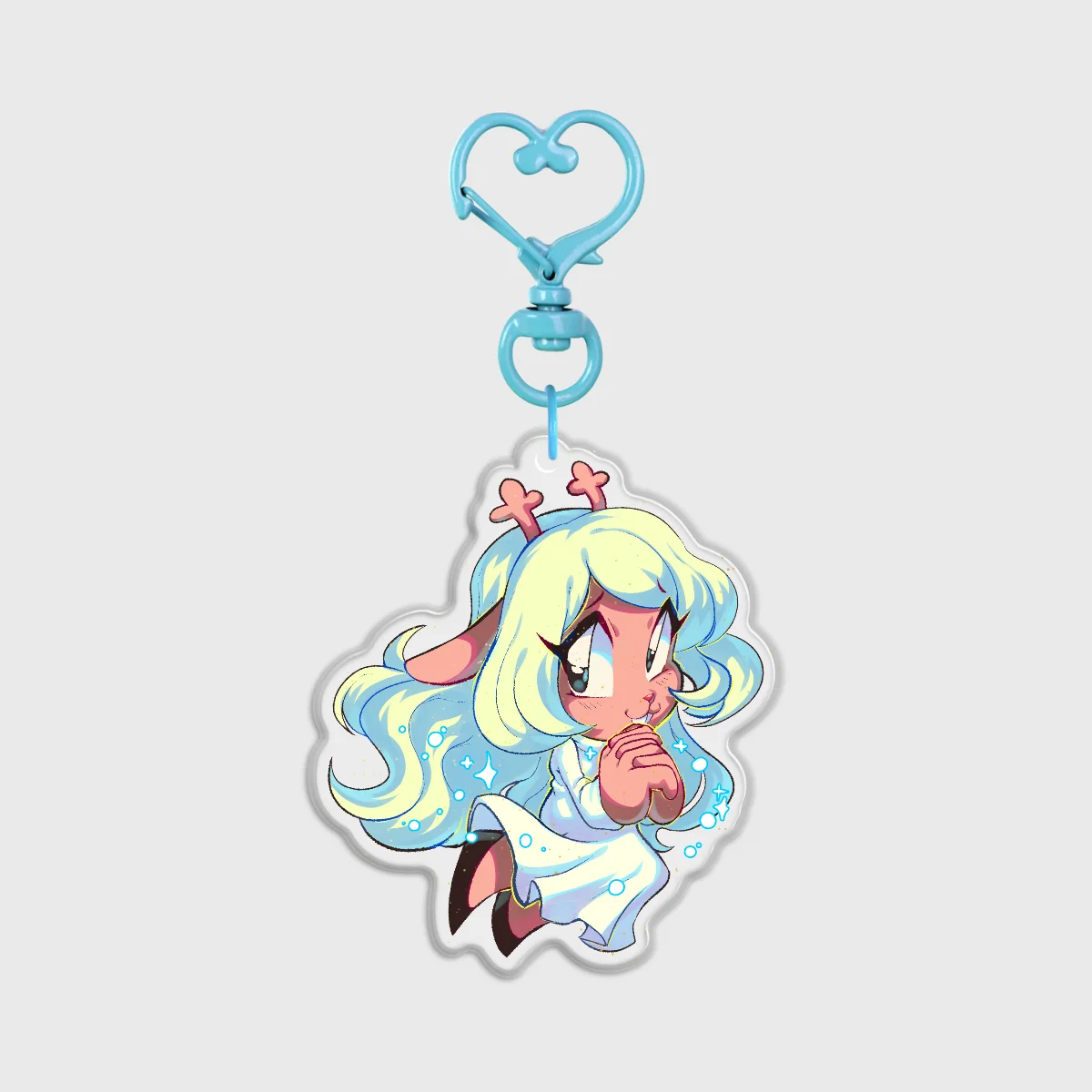 [Deltarune] Noelle Glitter Acrylic Keychain