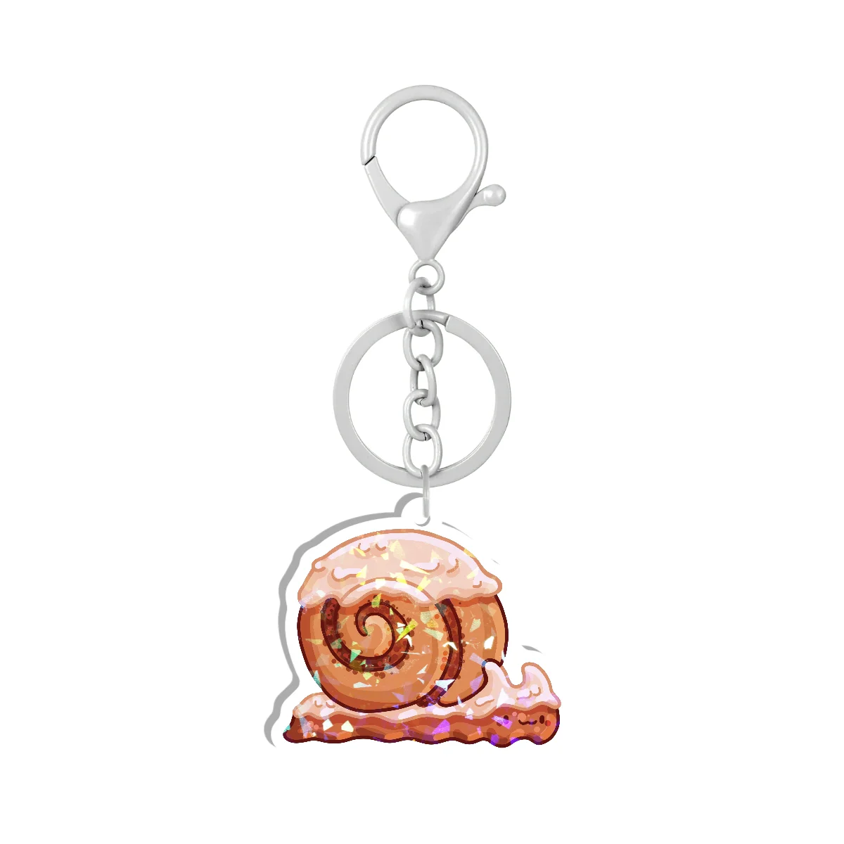 Cinnamon Snoll Holographic Keychains
