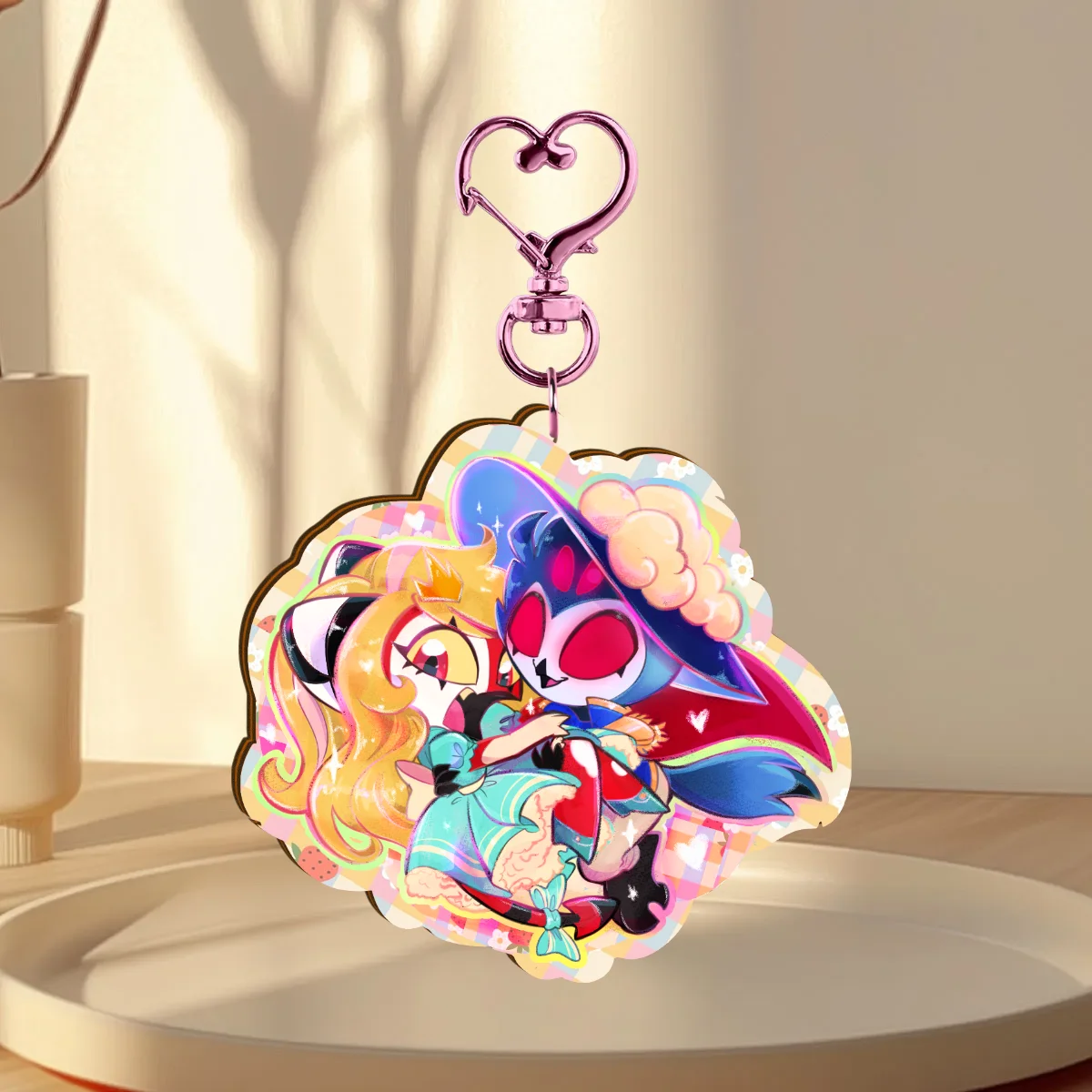 Princess carry full bleed keychain