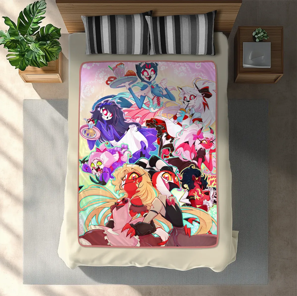 Maid to Sin bedsheet